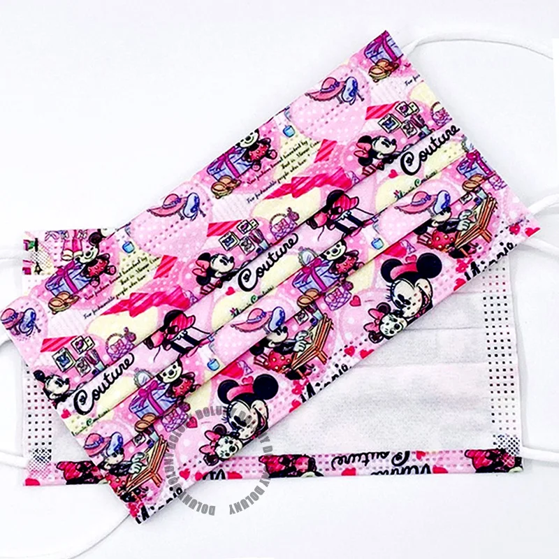 Рисунок 2 - Милые одноразовые маски для взрослых