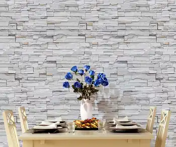 

10Mx45CM 3d wallpaper stone wallpaper retro bedroom living room sofa TV background wallpaper waterproof self-adhesive