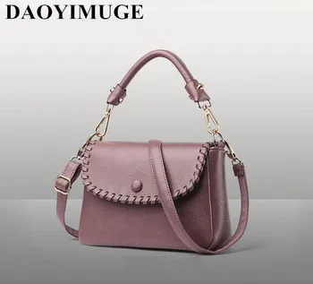 

Women shoulder bag 2020 new saddle bag One shoulder inclined across a small package Weave buckle children package