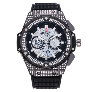 

Luxury Brand Men Watch Fashion AAA Quartz Watches Silicone Watch for Men's Quartz Wristwatch Relojes Para Hombre