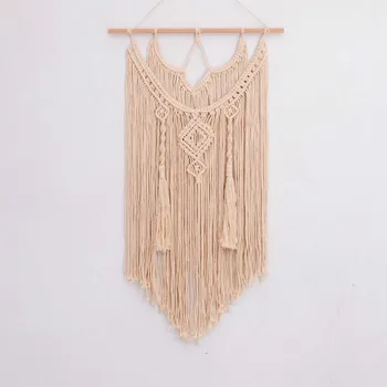 

Hot Macrame Wall Hanging Tapestry Wall Decor Boho Chic Bohemian Woven Home Decoration WJ81407