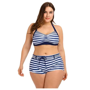 

Fashion Women Bikini Set Floral Print Bikini Set High Waist Swimming Lace Up Two Piece Swimsuits Swimwear Beach Купальники#3