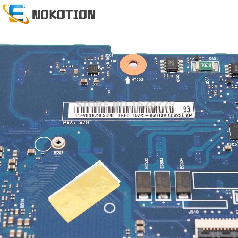 NOKOTION BREMEN-D для samsung NP-R523 R523 NP-R525 R525 Материнская плата ноутбука BA92-06014B BA92-06014A разъем s1 DDR2 процессор