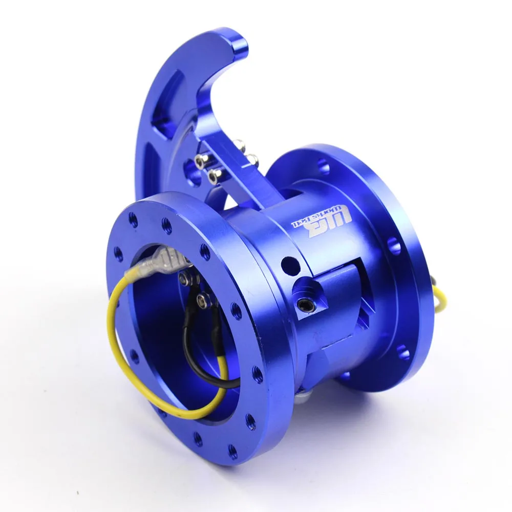 Гоночный автомобиль рулевое колесо Quick Release HUB набор адаптер Корпус Съемный оснастки Boss Kit - Цвет: Синий