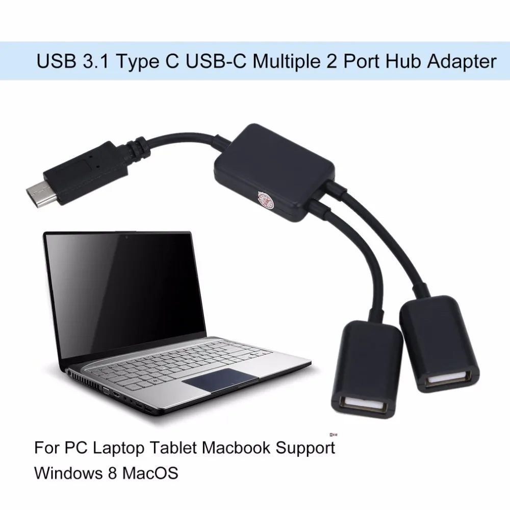 Новое поступление USB 3,1 type C USB-C для Dual 2 для школы, больницы для ПК ноутбук планшет MacBook продвижение Прямая