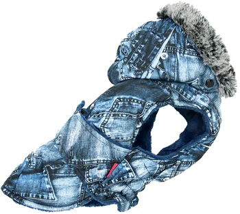 

FOR MY DOGS FOR MY DOGS blanket for dogs blue jeans FW786-2019