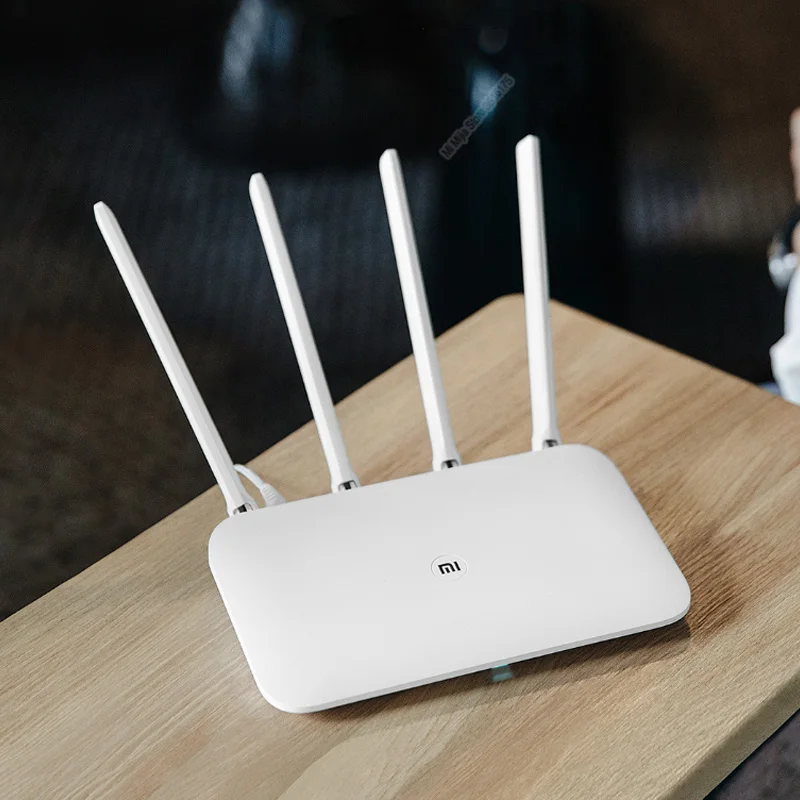 Xiaomi Mi Wi-Fi роутер 4 WiFi повторитель 2,4G 5GHz 128MB DDR3-1200 двухдиапазонный двухъядерный 880MHz беспроводной маршрутизатор с управлением через приложение