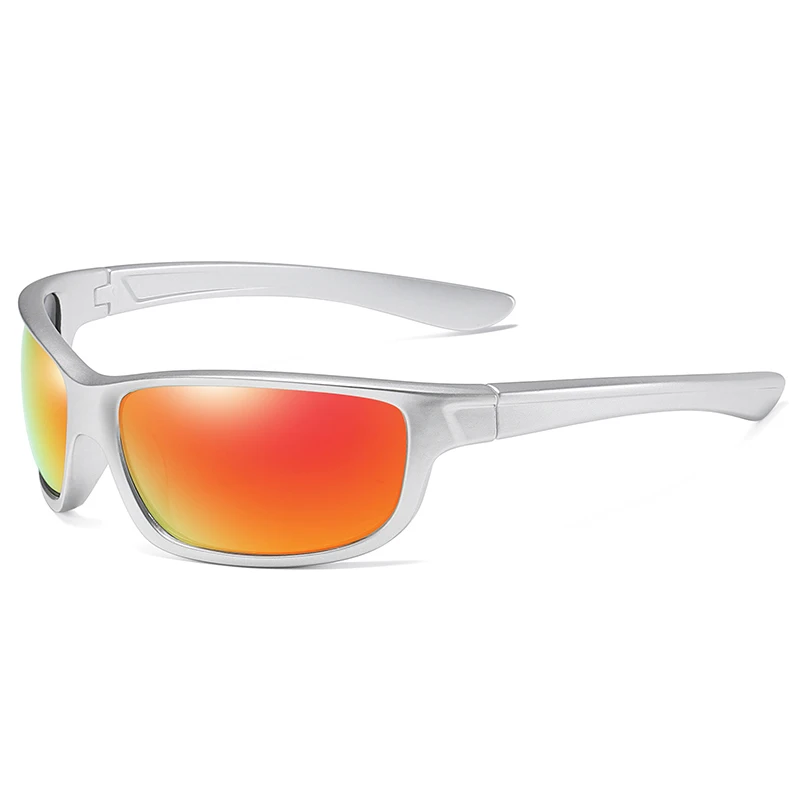 Pro Acme, фирменный дизайн, поляризационные солнцезащитные очки для мужчин, TR оправа, для вождения, ночного видения, солнцезащитные очки для мужчин, для путешествий, мужские очки PC1332 - Цвет линз: C6 Silver Red mirror