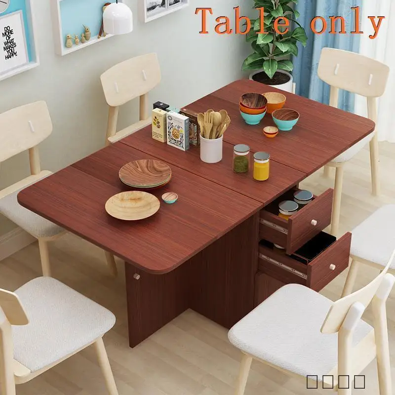 Современный мармол Tafel Yemek Masasi Обеденный набор, винтажный деревянный складной стол для Бюро, обеденный стол