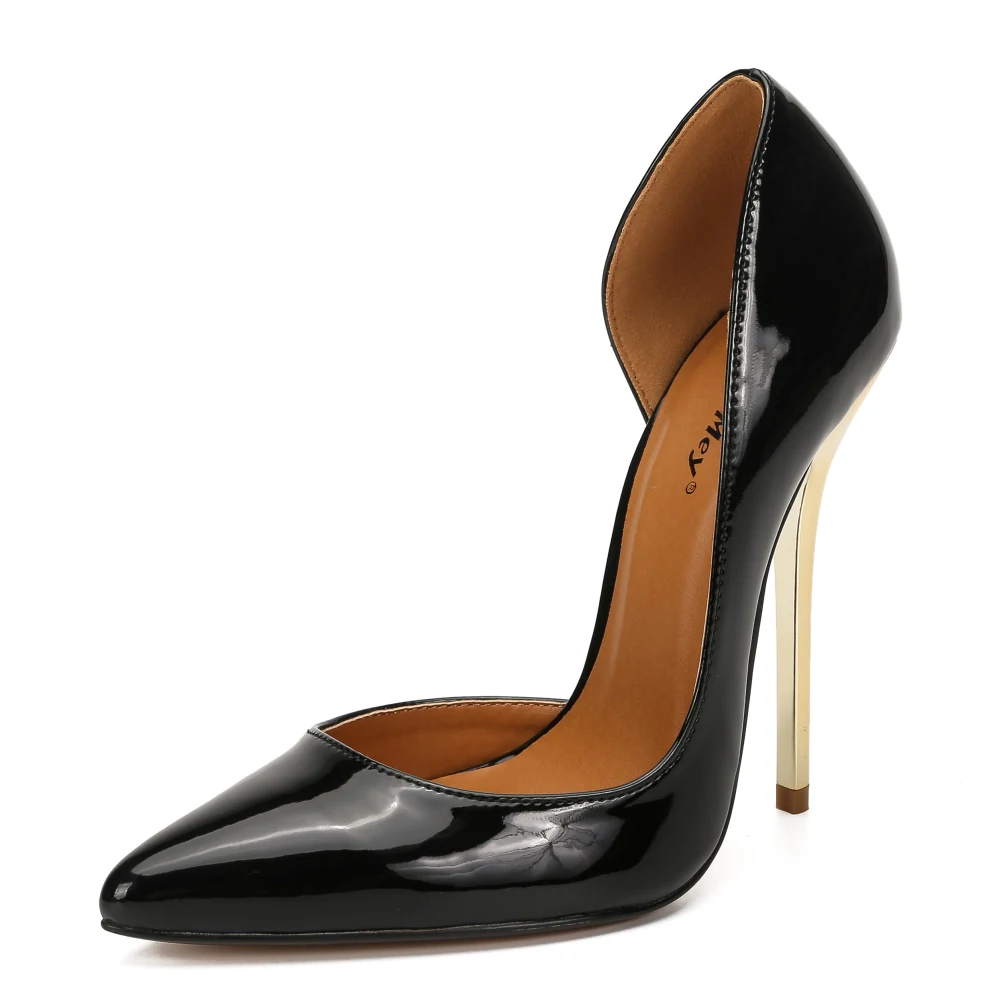 SDTRFT/ г. Большие размеры: 40-44, 45, 46, 47, 48, 49, красные, черные пикантные босоножки на тонком каблуке 14 см замшевые туфли-лодочки для ночного клуба, женская свадебная обувь