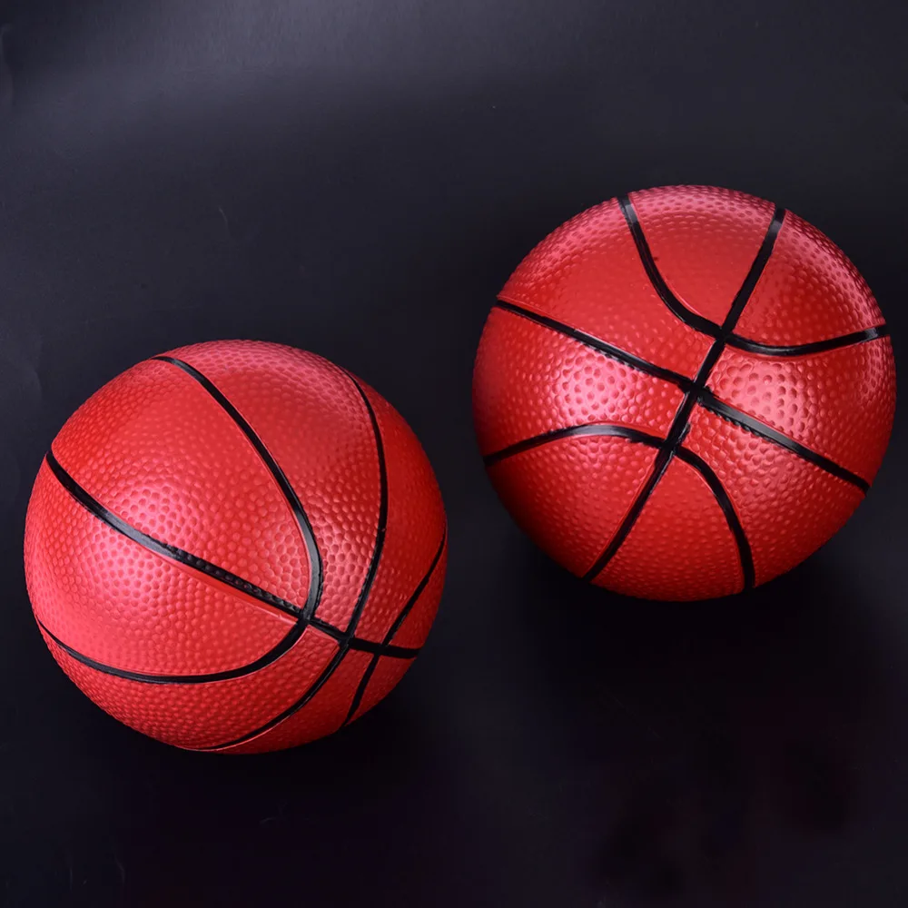 Children Game Basketball Kindergarten Training Toys Kids Soft 16cm Body Coordination Baby Inflatable Rubber Basketball