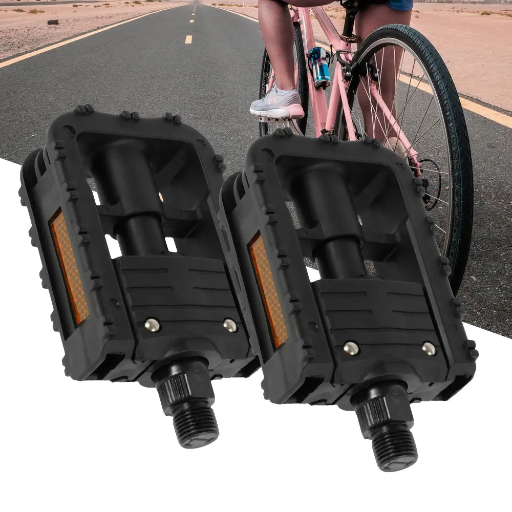 

2pcs/pair Universal Bike Pedals Mountain Road Bicycle Foldable Cycling Non-slip Cleats Durable Mtb Pedal Cleat Cycle Accessories