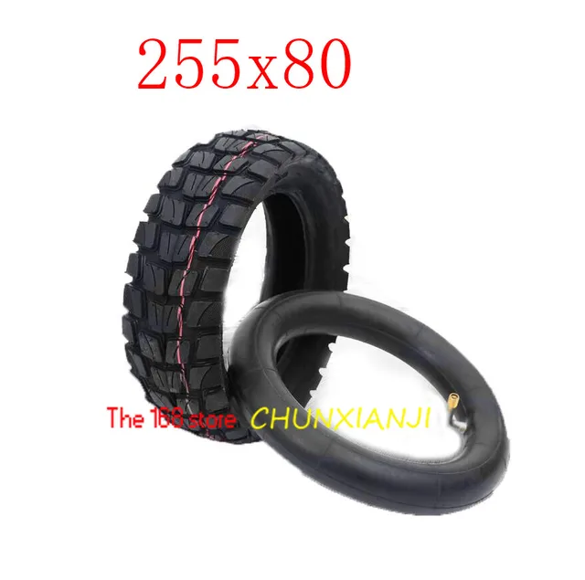 High performance 10x3.0 inner and outer tire 10*3.0 tube tyre For  KUGOO M4 PRO Electric Scooter Go karts ATV Quad Speedway tyre 255 80 inner and out
