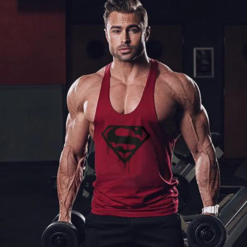 

Loose-Fit I-shaped Sportsman Fitness Healthy Beauty Tops Muscle Quick-Dry Sports Clothing Training Camisole Hurdle Running Dog V