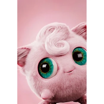 

5D Diy Diamond Painting Cute Pokemon Cartoon Cross Stitch full Square Round Diamond Embroidery for Wall Art room Decor