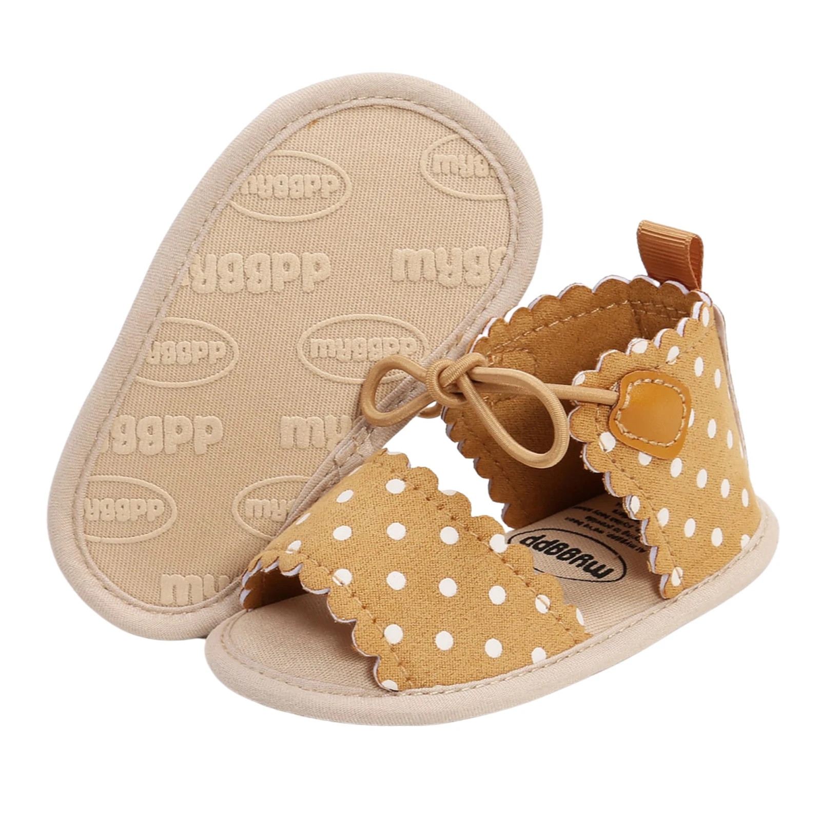 Toddler Baby Girls Bow Polka Dot Sandals Party Princess Sandals Summer Beach Shoes Infant Baby Girl Shoes