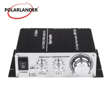 Мини Hi-Fi цифровой плеер Авто Стерео Усилитель мощности для автомобиля мотоцикла корабль 2x20 Вт черный L-epy LP-2024A