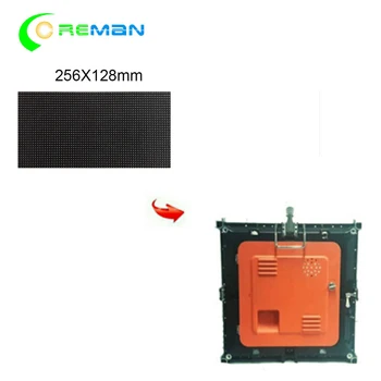 

free shipping led matrix display module p2 p2.5 p3 p4 indoor smd rgb full color video led display module 256X128