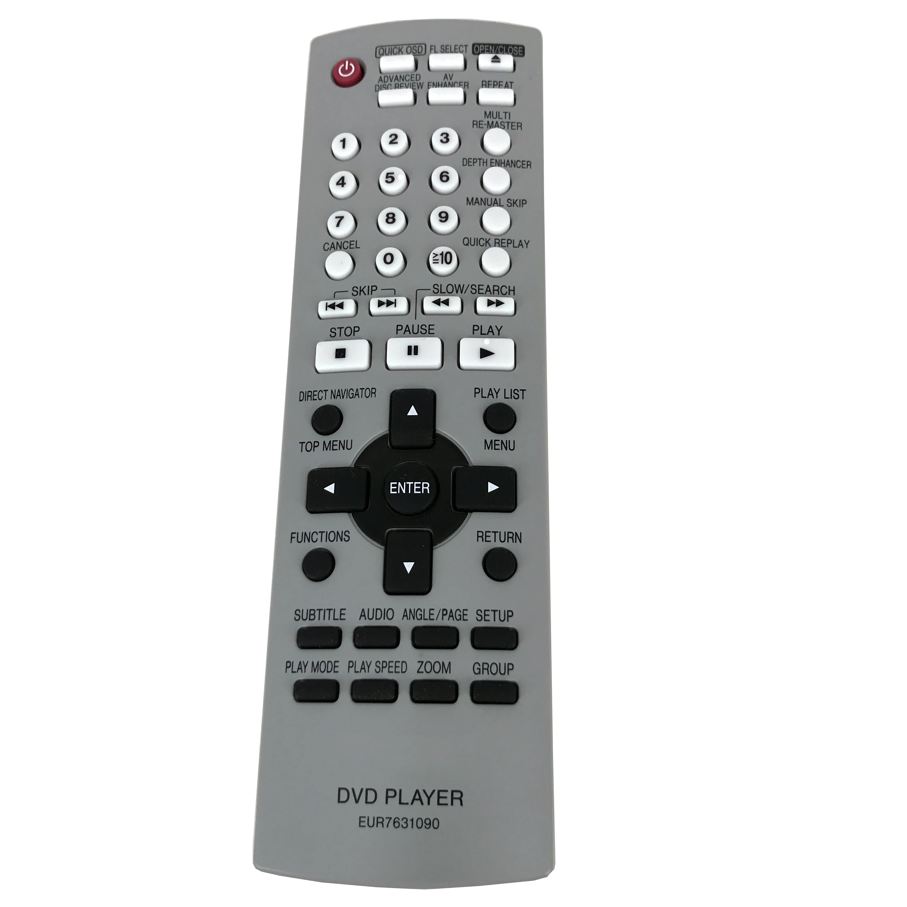 Новый оригинальный европейский размер 7631090 для DVD плеера Panasonic|Пульты ДУ| |