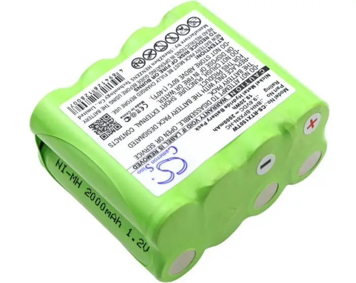 Cameron sino 2000 мА/ч, Батарея для ритрон Patriot RTX150 RTX450 RTX150 RTX450 BNH-BPX8N-HC двух-аккумулятор для системы радиосвязи