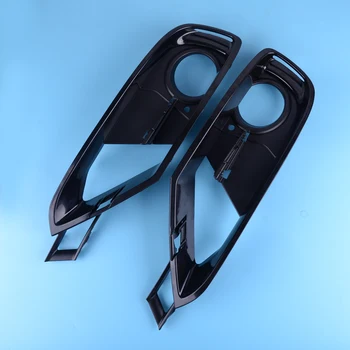 

DWCX 1 Pair Partially Open Grid Fog Light Grille Plastic 51117300739 Fit for BMW F30 F31 2012 2013 2014 2015