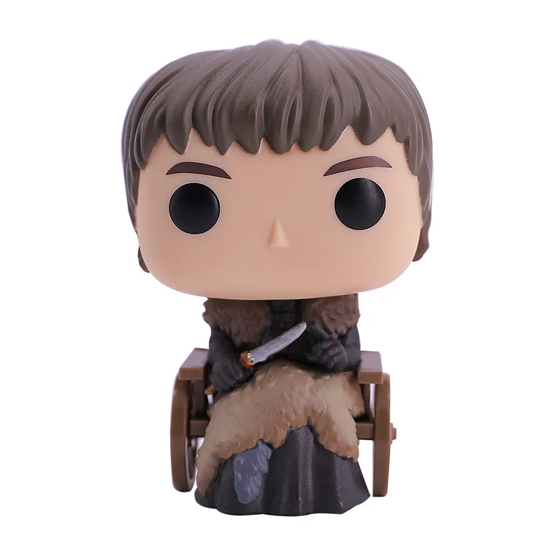 Игра трона фигурка ночной король Джон Сноу дрогон фигурка игра трон фигурки для коллекции - Цвет: 67 Bran No box