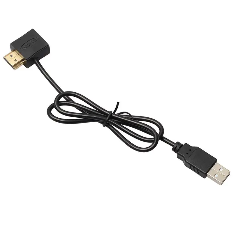 Конвертер USB Мужской зарядное устройство кабель сплиттер адаптер 50 см HDMI мужчин и женщин