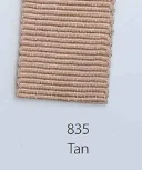 tan 835 YAMA Rayon Petersham Ribbon 50Yards/roll 6 9 13 16 19 25 38 mm for Diy Handmade Gift Decoration Wedding Fashion Ribbons - Цвет: tan 835