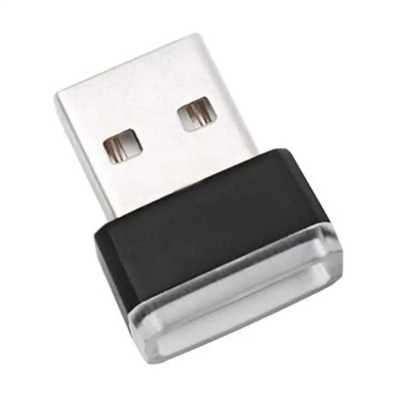 Новые роскошные запчасти автомобиля светильник s Mini USB сигареты светильник er декоративный светодиодный светильник s(вы можете выбрать один из 7 Светильник цвета) автомобильные аксессуары