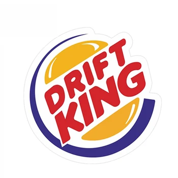 

Personality PVC Retro Drift King Funny Drift Car Sticker Cover Scratch Decal Motorcycle Car Decal ZWW-0259,10cm*9cm