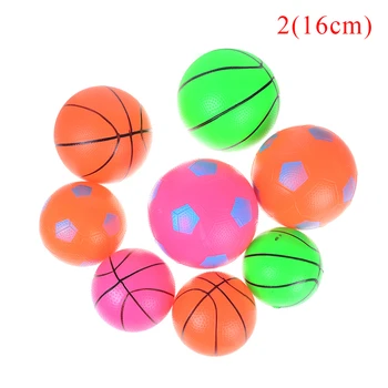 

One Piece Inflated Beach Ball Football Toy Baby Kid Children Balloons Swimming Pool Outdoor Play Water Randomly Color