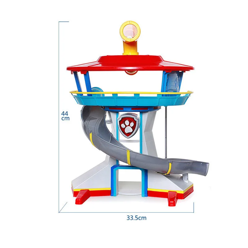 Paw Patrol собака пластиковый игровой набор обсерватория игрушки Patrulla Canina игрушка с голосом фигурки модель игрушки детские игрушки подарки