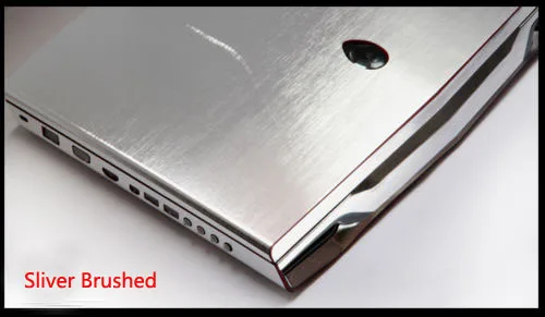 Sliver Brushed Carbon fiber Laptop Sticker Decals Skin Cover Protector for Lenovo V480s 14" - Цвет: Sliver Brushed