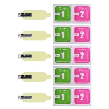 

5PCS TPU Nano Full Cover Sn Protector Film for Xiaomi Mi Band 5 Smart Wristband Bracelet Protective Glass Films