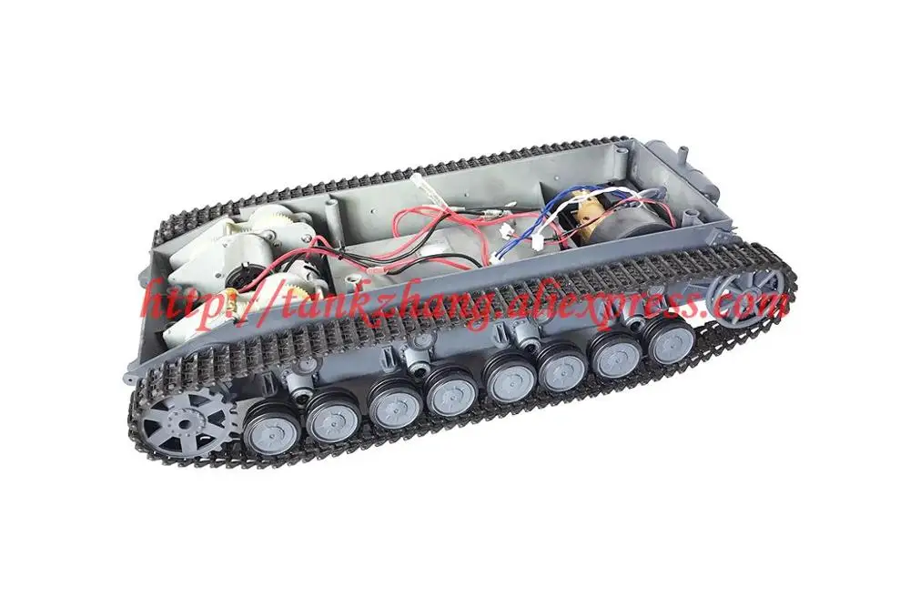

HENGLONG 3859/3859-1 RC tank Pzkpfw.IV Rusf.F2.sd.kfz.161/1 1/16 No.59-019 Plastic chassic / wheels / caterpillar-6.0 version