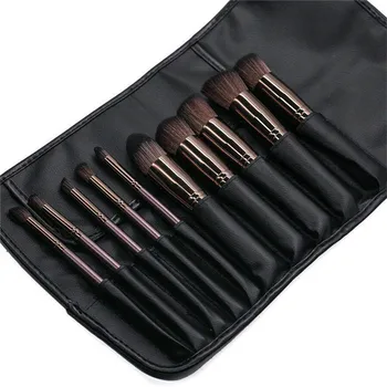 

Makeup Brush Bag Travel Organizer Cosmetic bag 10 hole Make Up Brushes Protector Makeup Tools Rolling Pouch