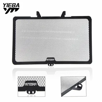 

Motorcycle Accessories Radiator Grille Guard Cover Steel Grid Protection For Honda Integra 700 2012 2013 2014 With Intergra logo