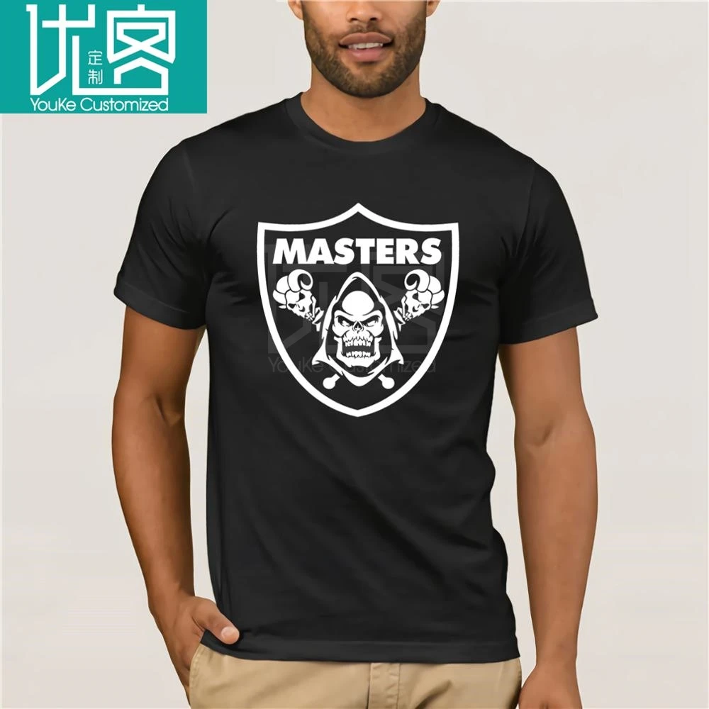 Skeletor Raid футболка Schwarz MOTU Kult Universe Masters He-Man 2018 летняя новая брендовая мужская в стиле