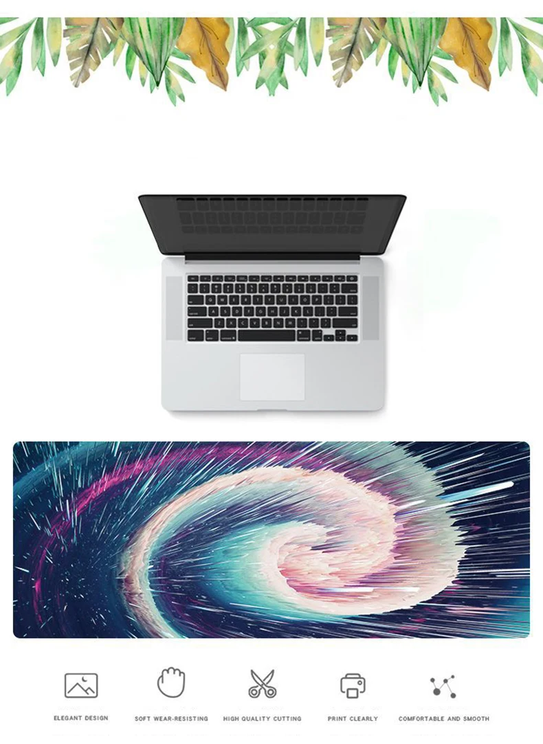 Абстрактный Коврик для мыши Мода 800x300 игровой коврик для мыши геймер Коврик для мыши HD шаблон коврик для компьютера padmouse ноутбук игровые коврики