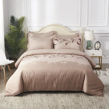 

2/3pcs Printed Bedding Set Twin Queen Size Plant Home Bed Linen Set Pillowcase King Duvet Luxury Ropa Bed De Light Cover Cama