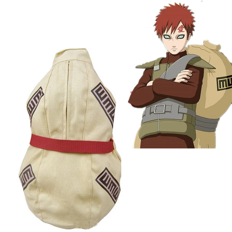 Naruto Anime Naruto Shippuden Gaara Backpack Bag Sand Gourd Special