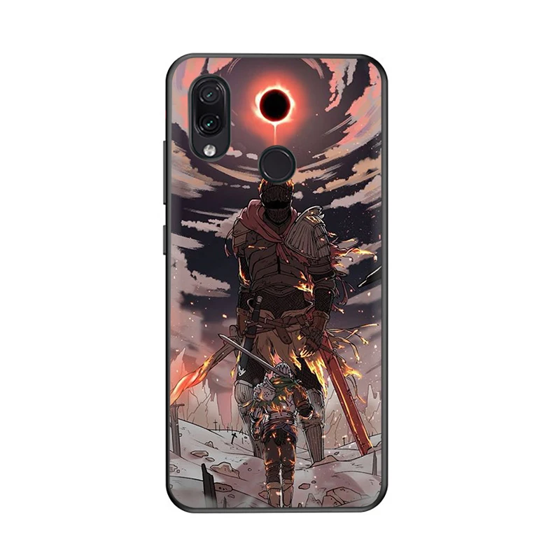 B9 Мягкий силиконовый чехол для телефона из ТПУ EWAU dark souls для Xiaomi Redmi Note 4 4X5 6 7 8 pro 5A Prime - Цвет: B9