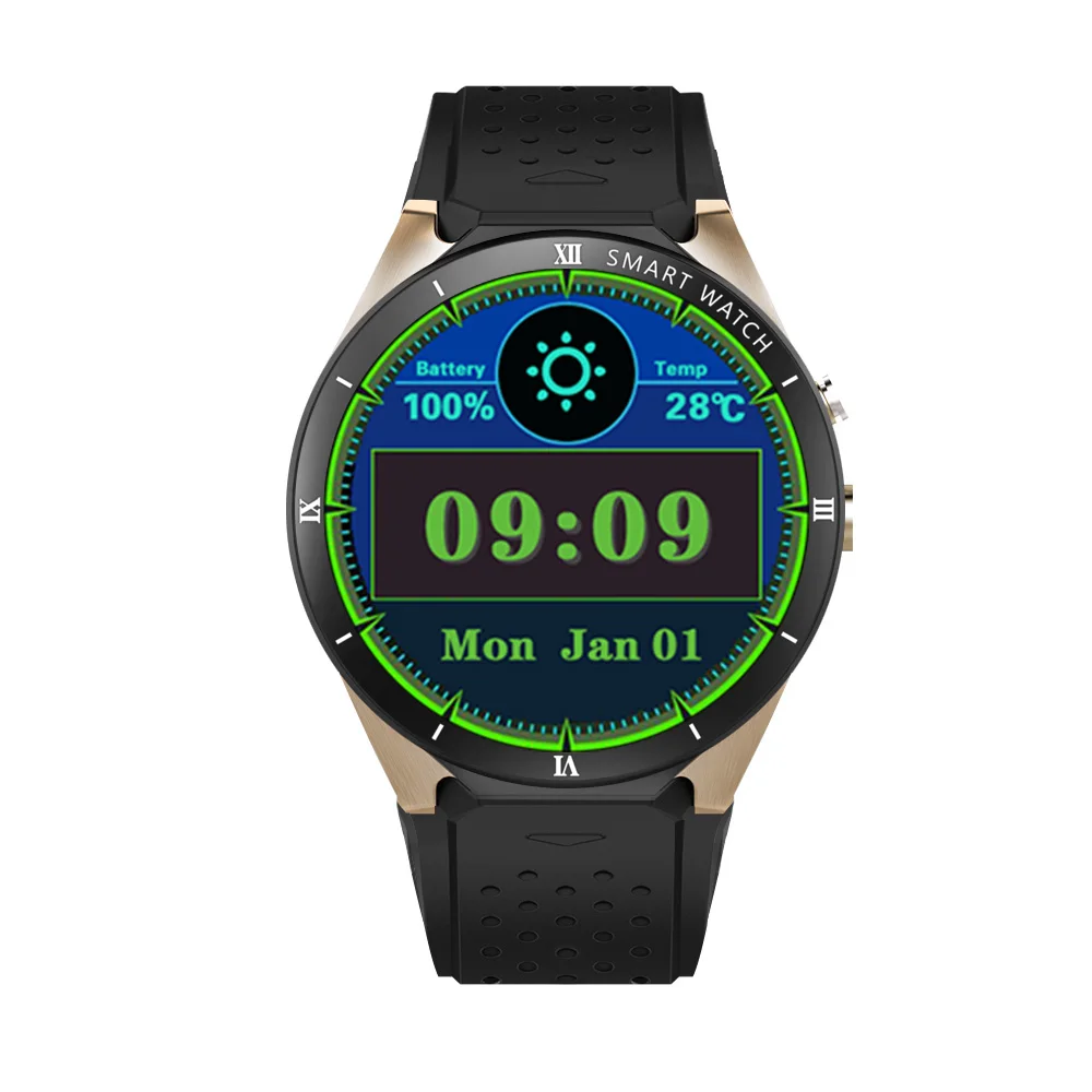 

KW88 Pro 3G Smart watch Phone Android 7.0 Quad Core 1.3GHz 1GB 16GB Bluetooth 4.0 Smart Watch Phone GPS smart watch for Android