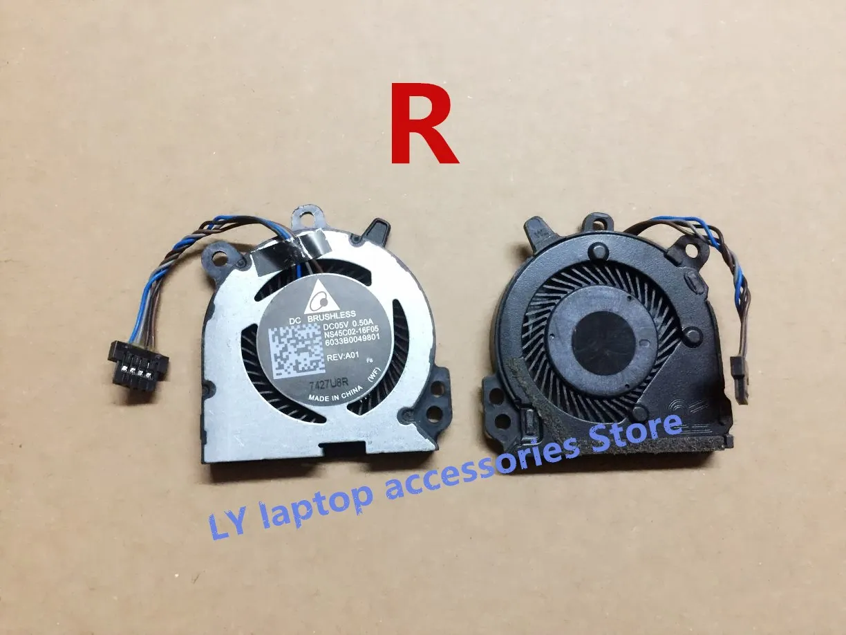 Для hp ENVY 13-AB ENVY 13-AB026TU вентилятор охлаждения процессора NS45C01-16E19 NS45C02-16F05 L вентилятор R