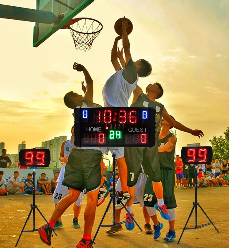 Ganxin ゲストホームデジタルバスケットボールスコアボード Aliexpress Home Garden
