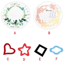 Детское покрывало для фото пеленка фон цветочный номер Звезда Сердце Форма Детские фотографии реквизит инструменты