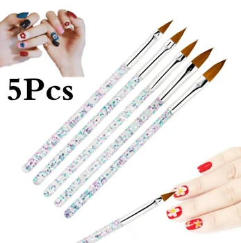 

Nail Art Manicure Dotting Pencil Brush Set Manicure Flower Line Grid Design Painting Rhinestone Picker Dotting Nail Art & Tools