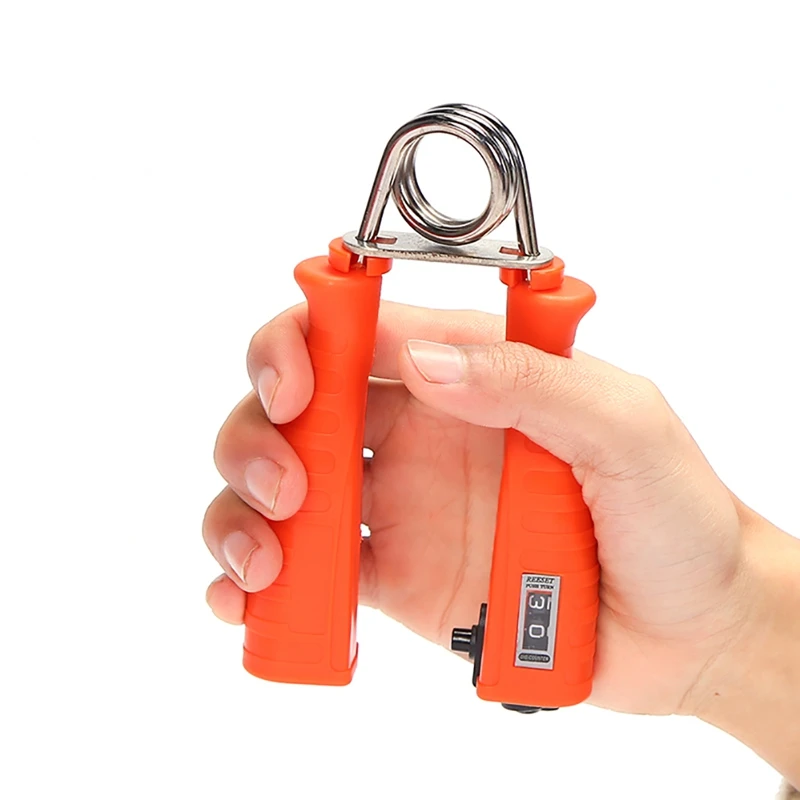 

Portable Carpal Count Hand Grip Wrist Strength Non-Slip Fitness Gym Home Expander Finger Exerciser Hand Strengthener