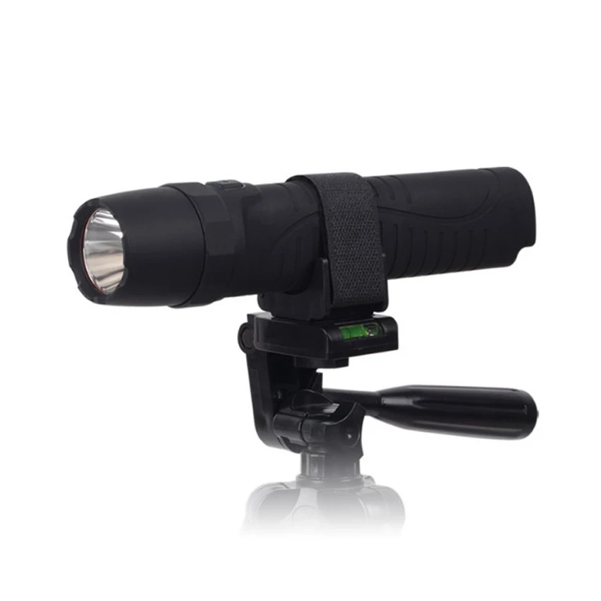 1 Piece Standard Holder Tripod Mount U shap Clip Grip Stand for diameter 20-50mm led Flashlight Torch Fishing light lamp