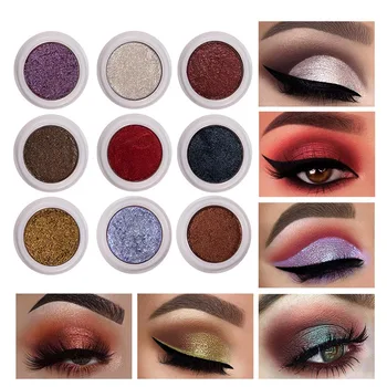 

12 Colors Eye Shadow Powder Pigment Long Lasting Bright Eyeshadow Matte Highlighter Waterproof Beauty Make Up Glitter Eyeshadow